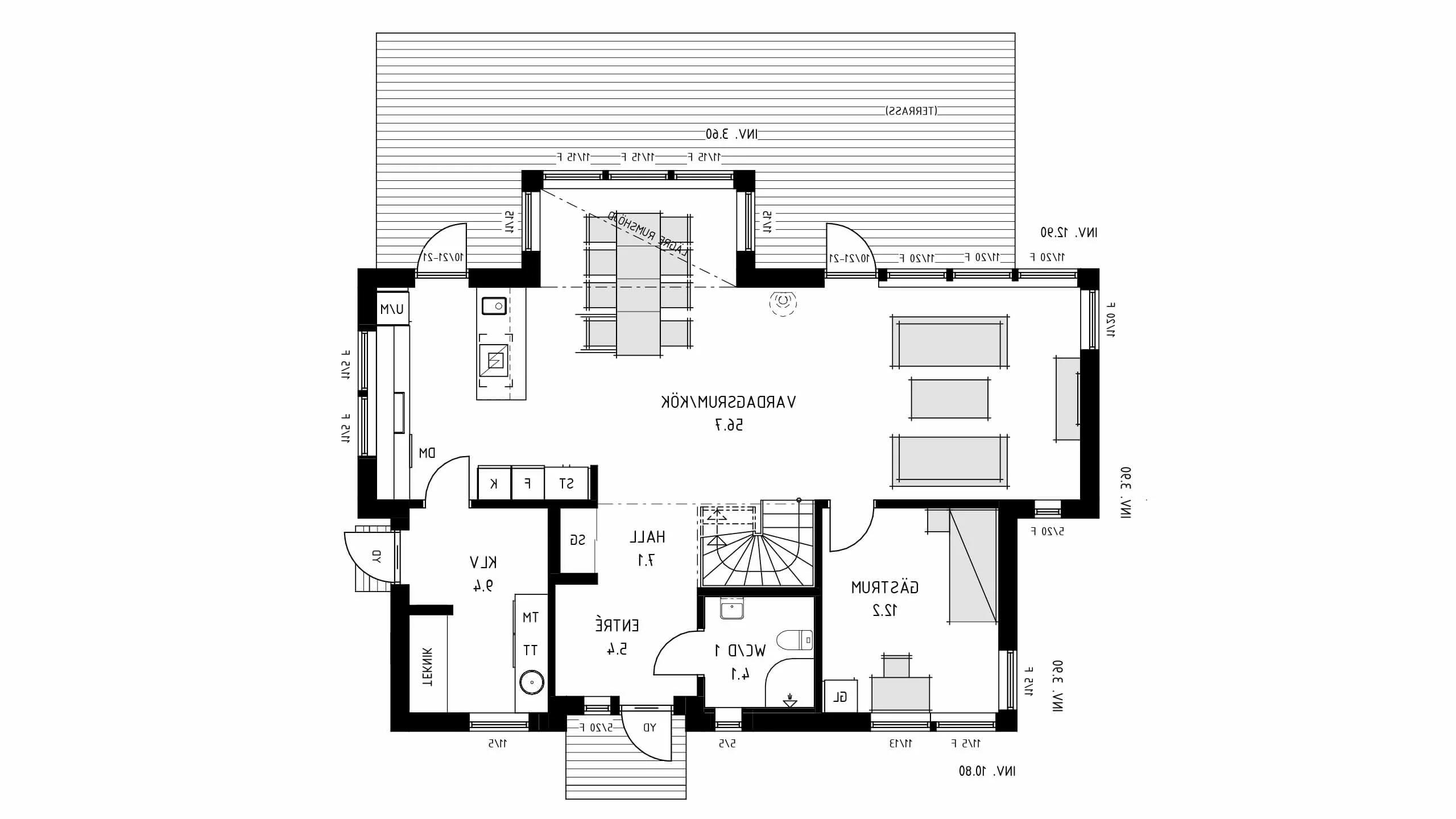 trivselhus villa västerås planlösning