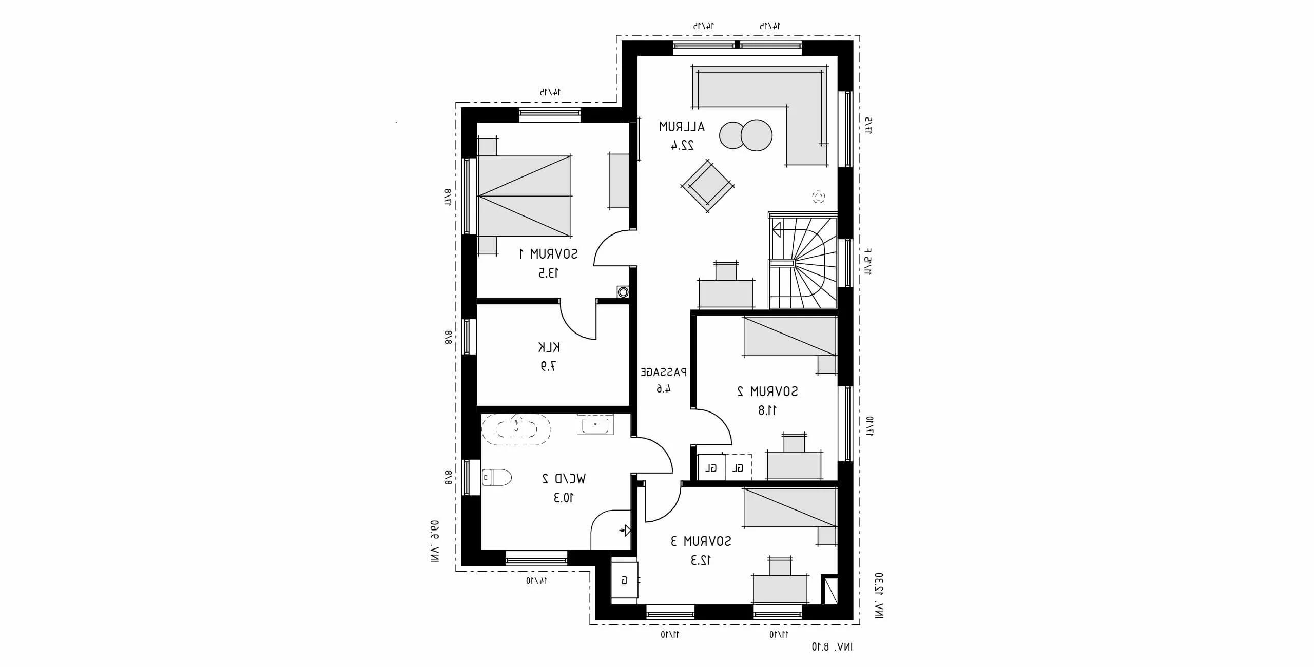trivselhus villa vindö planlösning