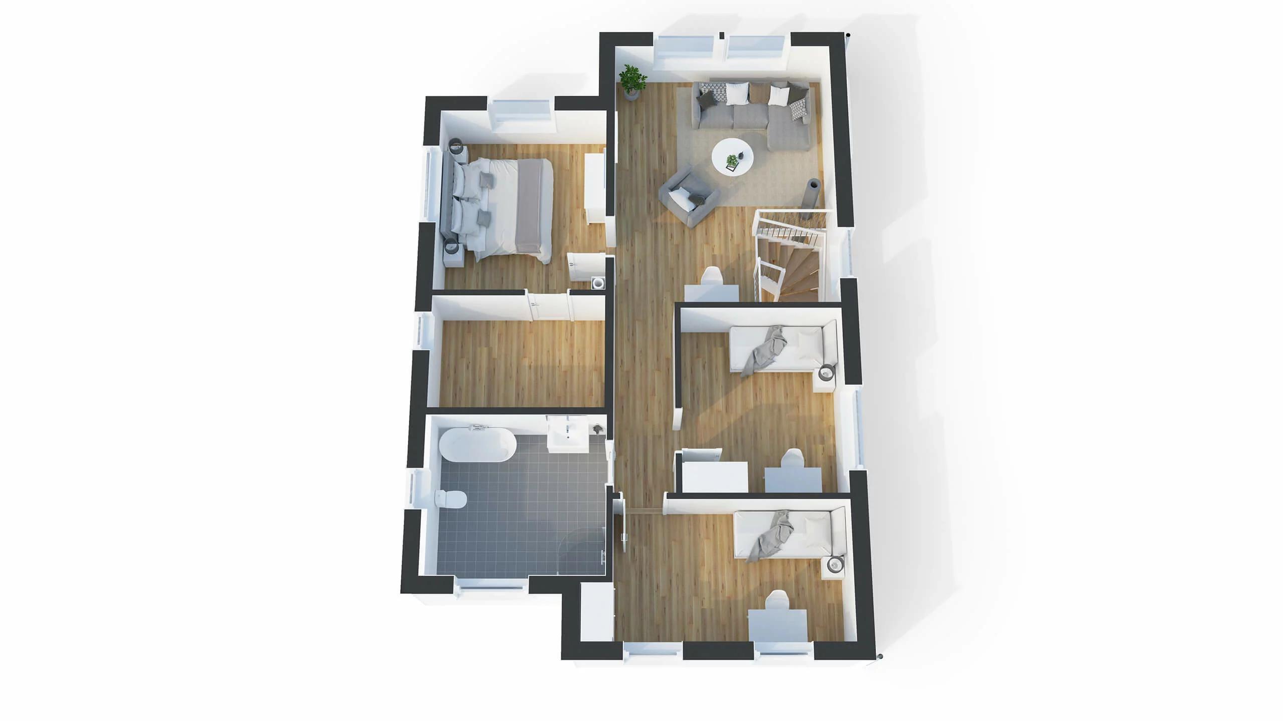 trivselhus villa vindö planlösning
