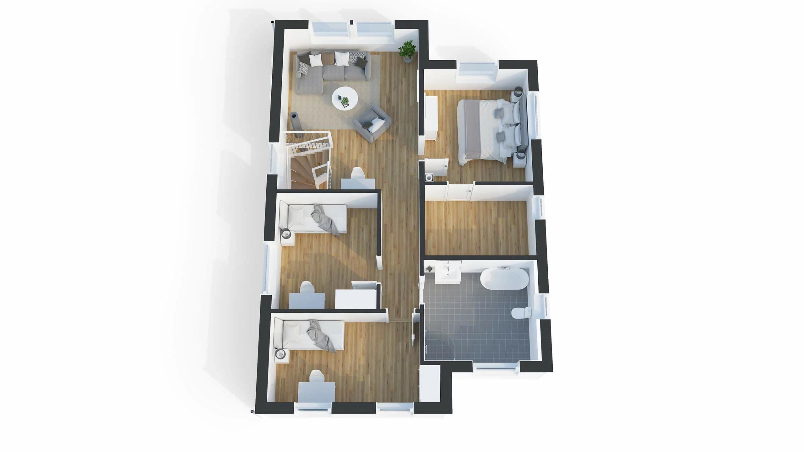 trivselhus villa vindö planlösning