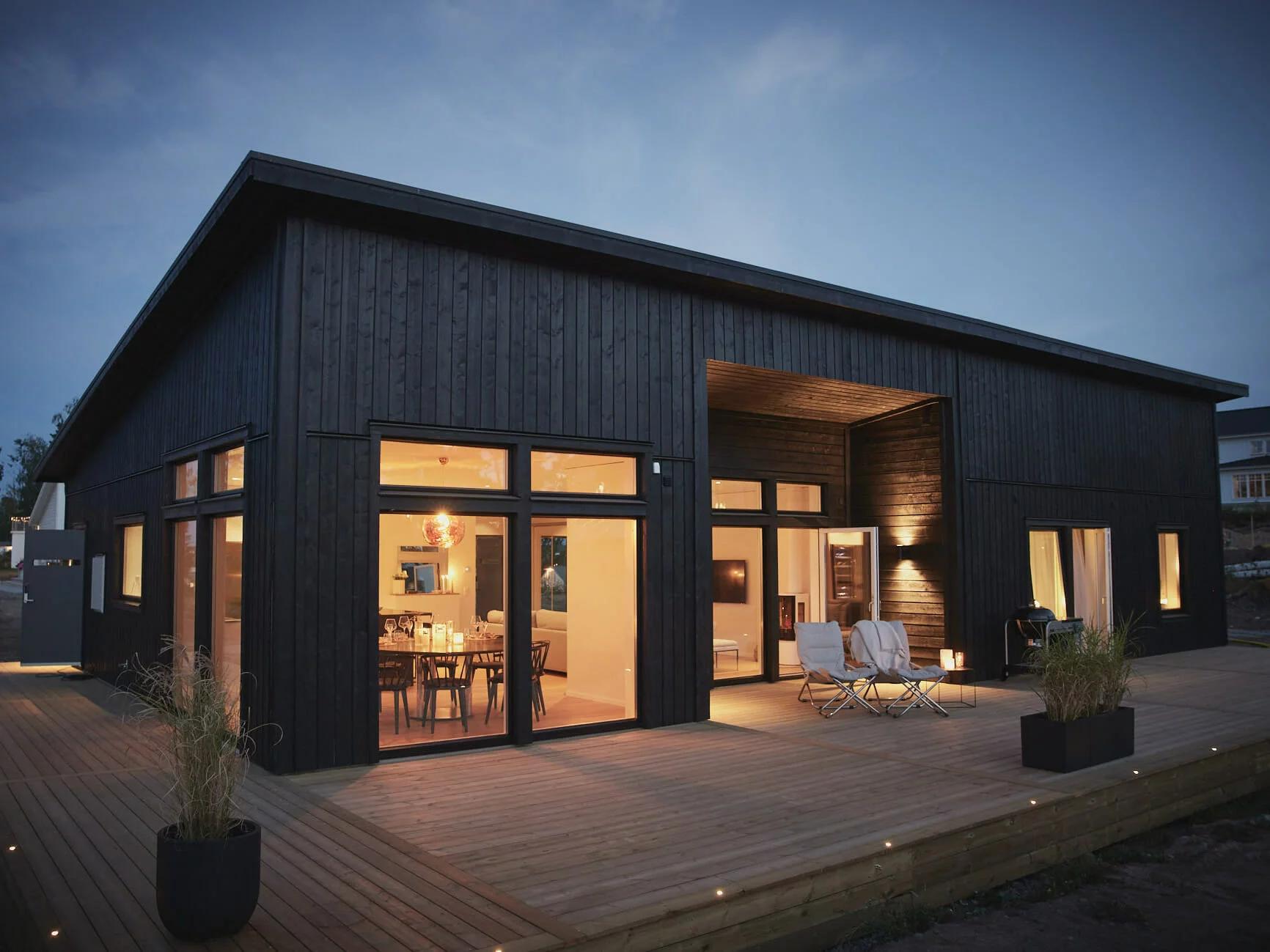 trivselhus villavisning villa östersund västervik