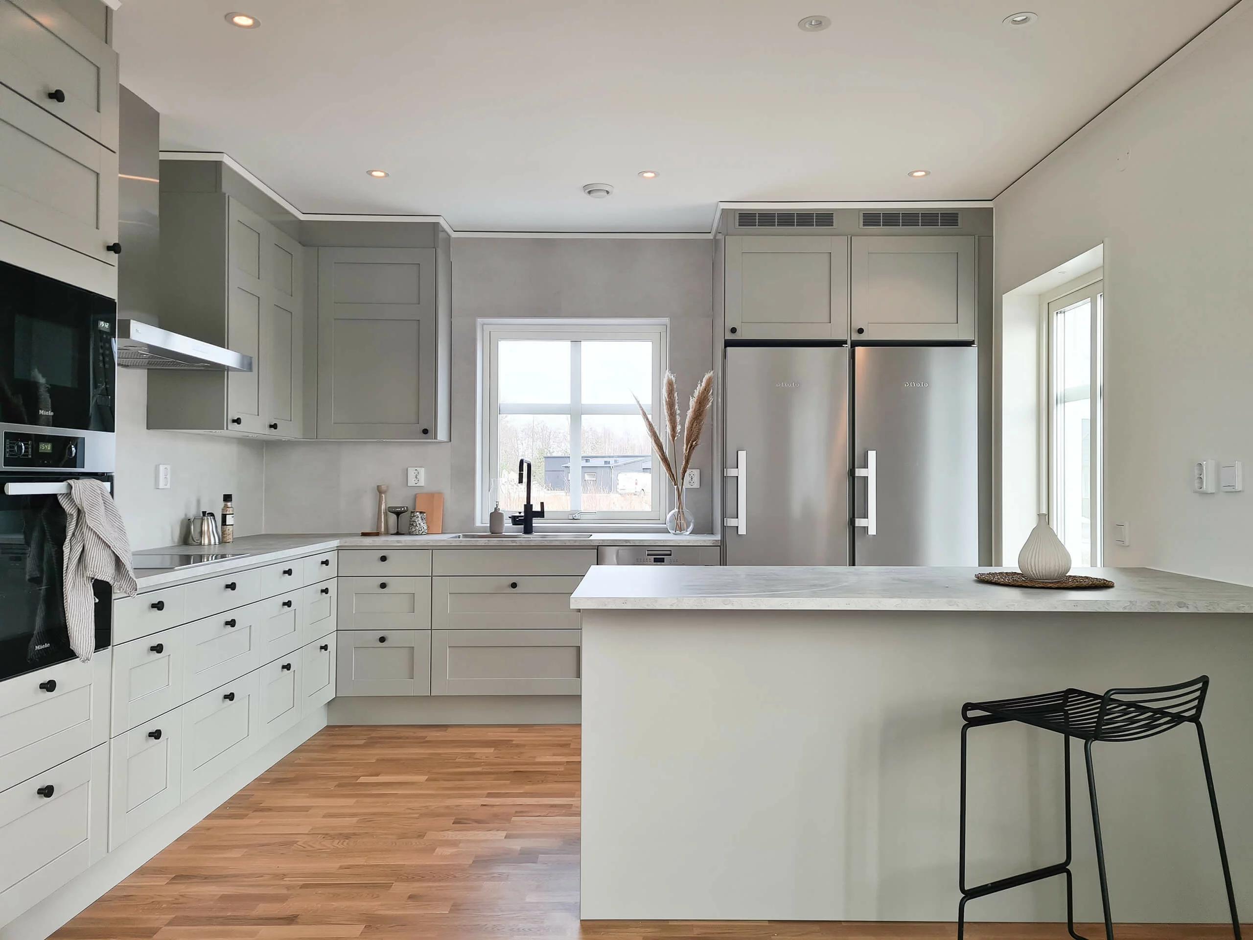 trivselhus stella 170 kök bygga hus