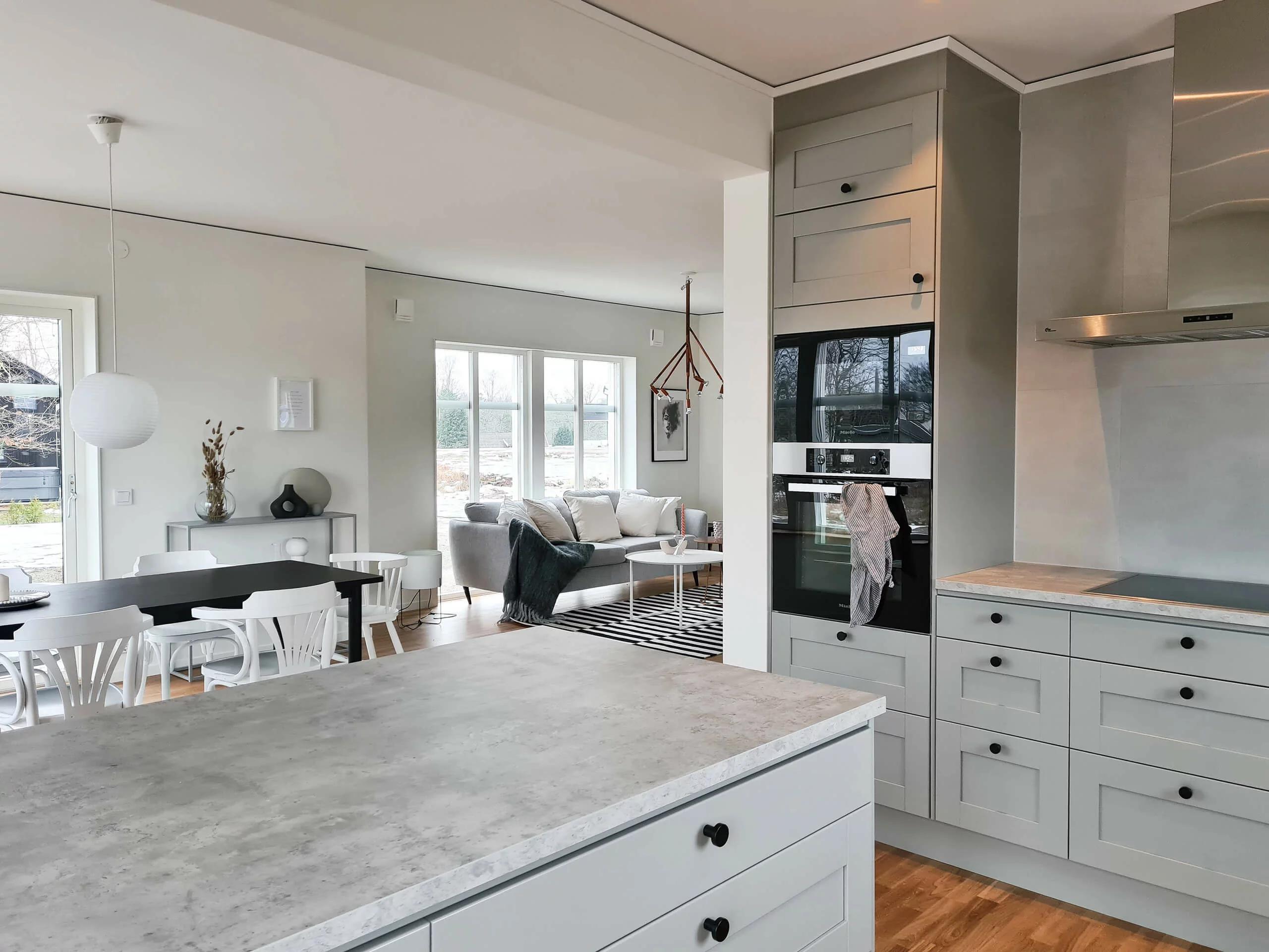 trivselhus stella 170 kök bygga hus