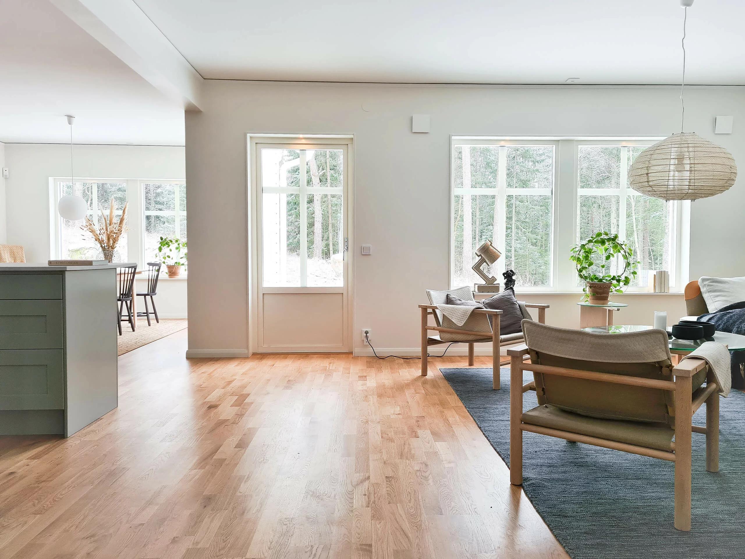 trivselhus stella 148 vardagsrum bygga hus