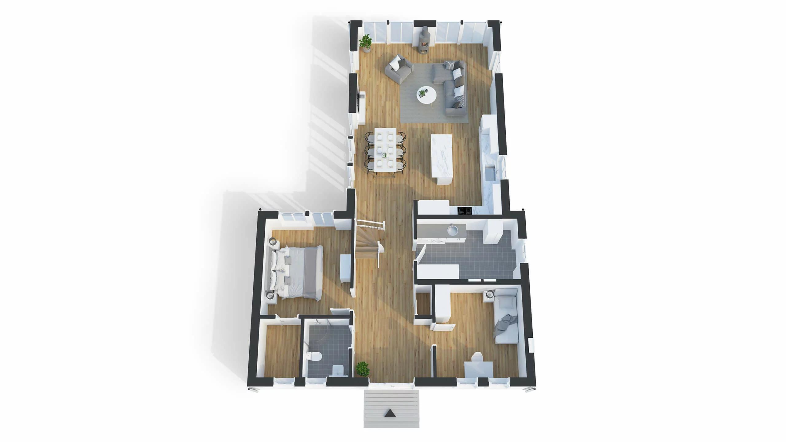 trivselhus villa vadstena planlösning