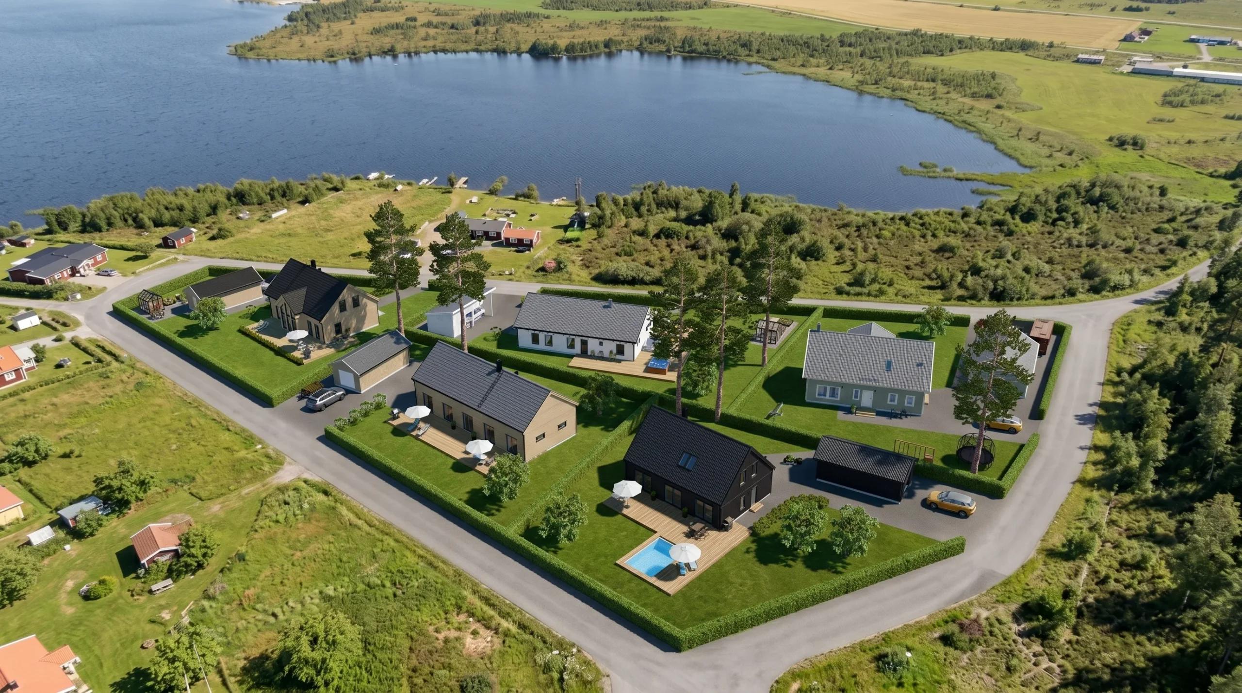 trivselhus lediga tomter bodafors