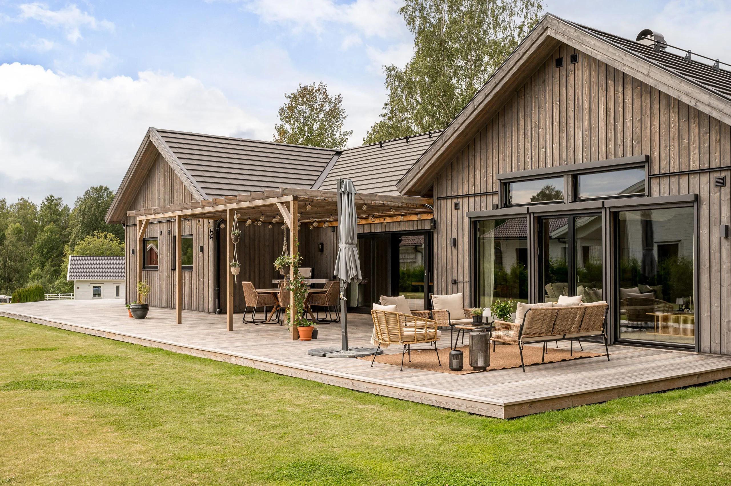trivselhus enplanshus h-hus villa nättraby