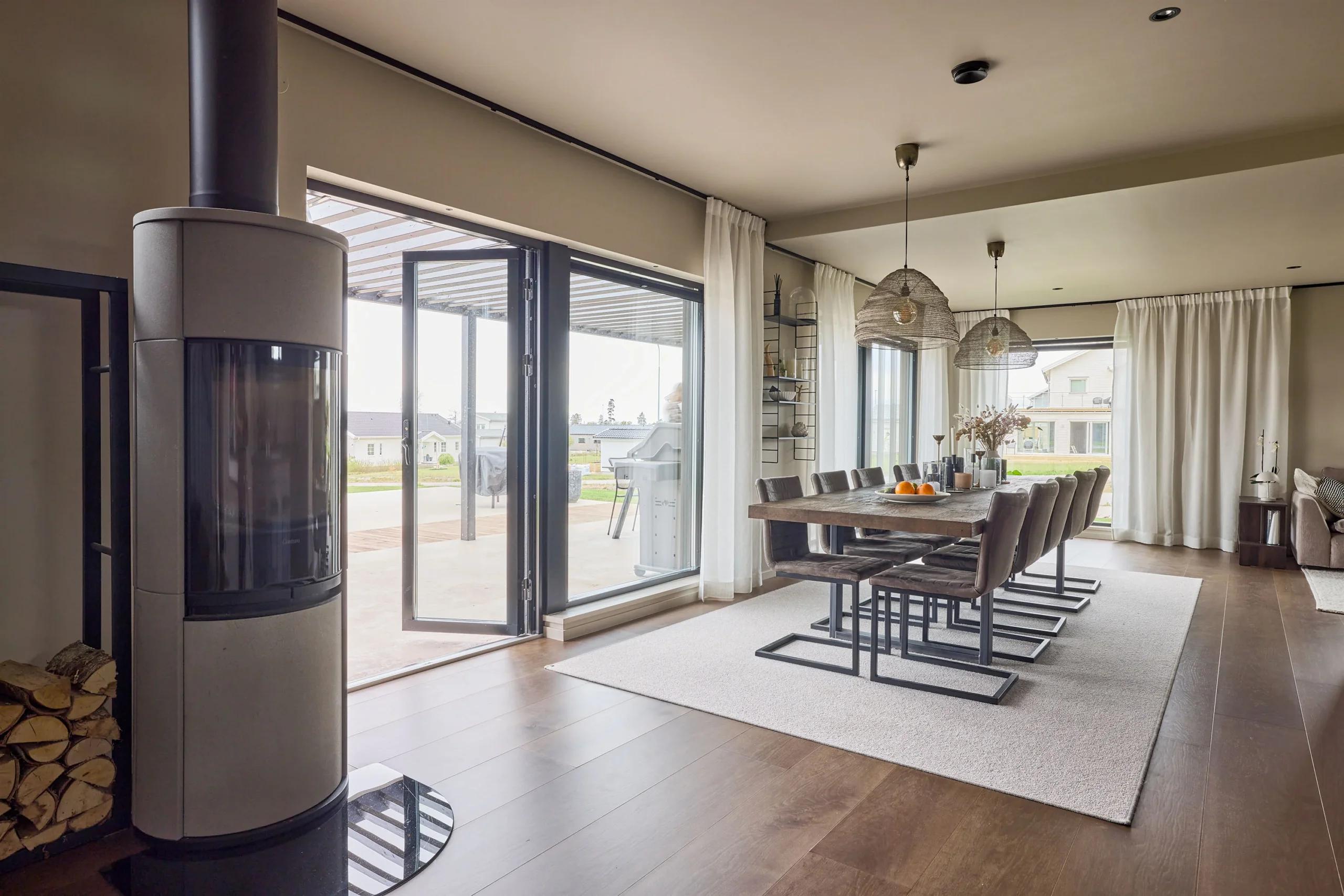 hemma hos en familj i Villa Värmdö