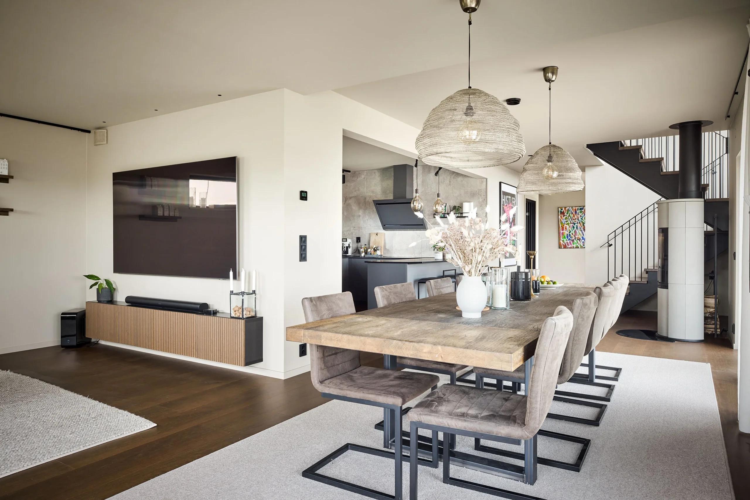 hemma hos en familj i Villa Värmdö